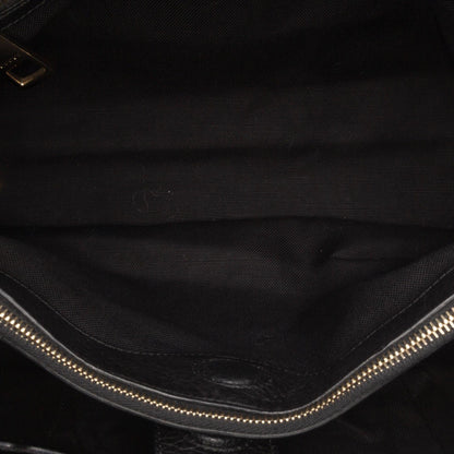 Gucci Medium Calfskin Bamboo Shopper Satchel