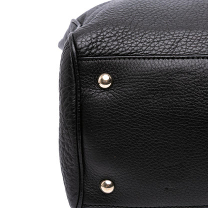 Gucci Medium Calfskin Bamboo Shopper Satchel