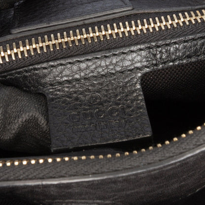 Gucci Medium Calfskin Bamboo Shopper Satchel