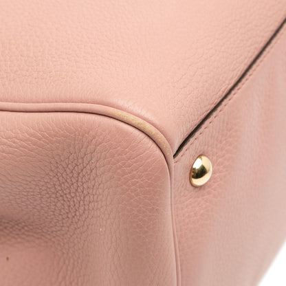 Gucci Medium Calfskin Bamboo Shopper Satchel