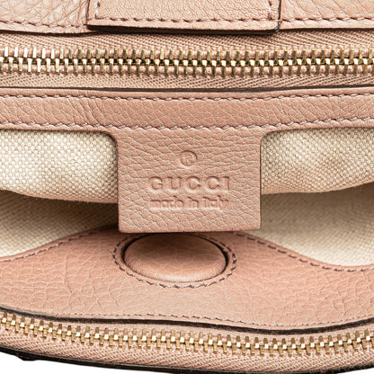Gucci Medium Calfskin Bamboo Shopper Satchel