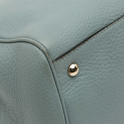 Gucci Medium Calfskin Bamboo Shopper Satchel