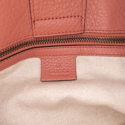 Gucci Medium Calfskin Bamboo Shopper Satchel