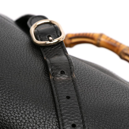 Gucci Medium Calfskin Bamboo Shopper Satchel