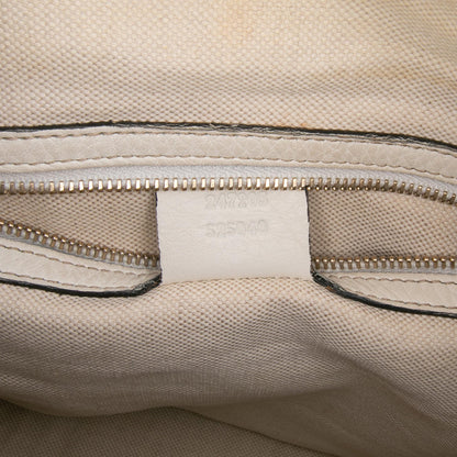 Gucci Medium Calfskin Web Joy Boston Bag