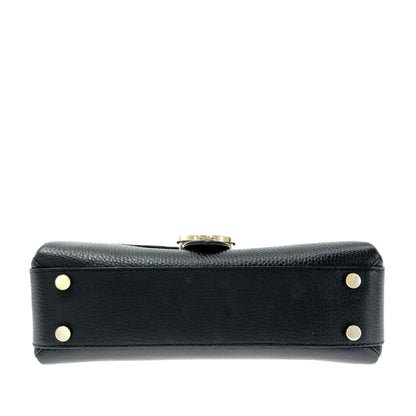 Gucci Medium Dollar Calf Interlocking G Satchel (SHG-q6A9lp)
