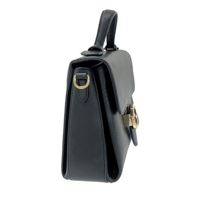 Gucci Medium Dollar Calf Interlocking G Satchel (SHG-q6A9lp)