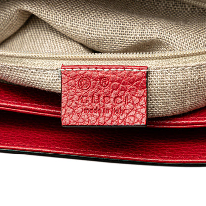 Gucci Medium Dollar Calf Interlocking G Satchel