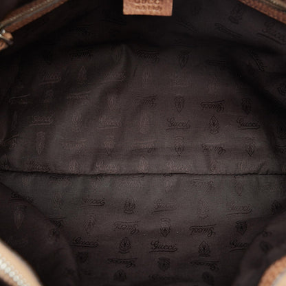 Gucci Medium GG Canvas Bamboo Bar Tote (SHG-OK721J)