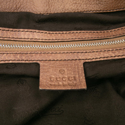 Gucci Medium GG Canvas Bamboo Bar Tote