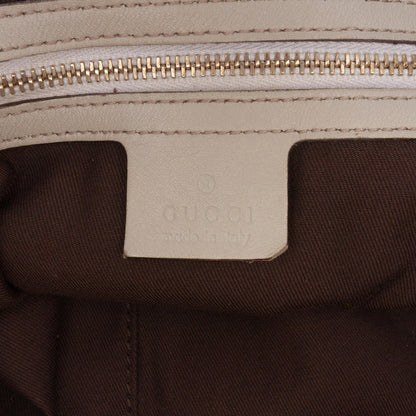 Gucci Medium GG Canvas Bamboo Indy Hobo