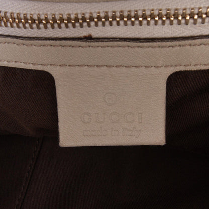 Gucci Medium GG Canvas Bamboo Indy Hobo