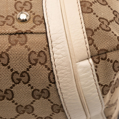 Gucci Medium GG Canvas Bella Shoulder Bag