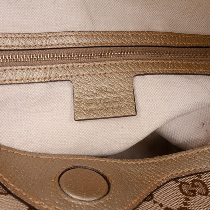 Gucci Medium GG Canvas Bree Satchel
