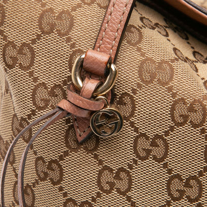 Gucci Medium GG Canvas Bree Satchel