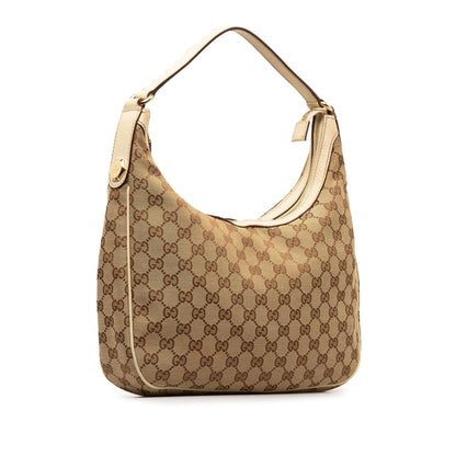 Gucci Medium GG Canvas Charmy Hobo (SHG-ZQzwN6)