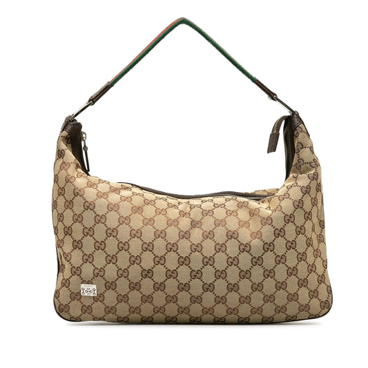 Gucci Medium GG Canvas Pop Hobo (SHG-r3fICB)