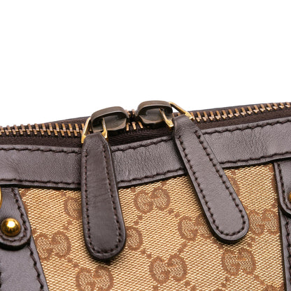 Gucci Medium GG Canvas Scarlett Satchel