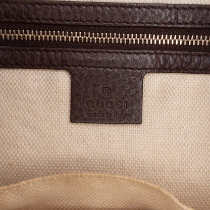 Gucci Medium GG Canvas Web Dressage Tote