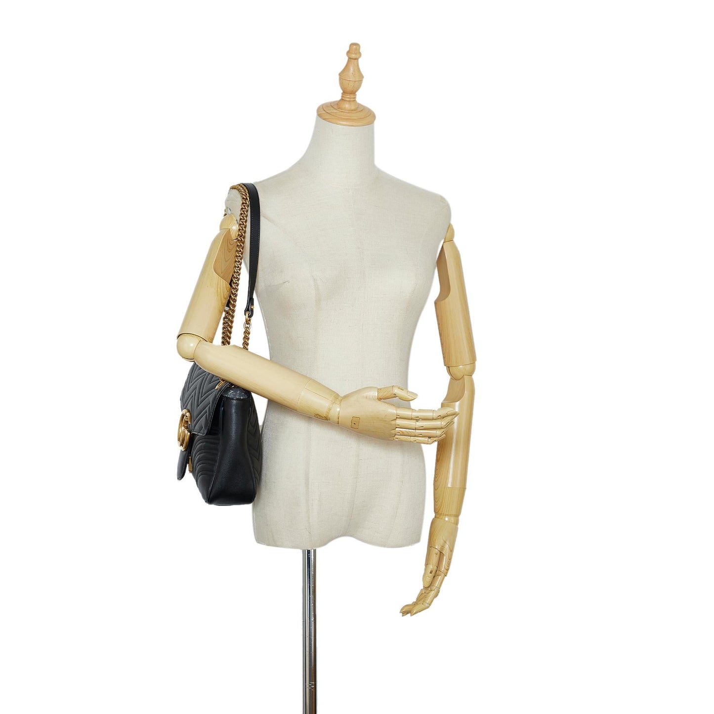 Gucci Medium GG Marmont Crossbody (SHG-A8Ntcs)