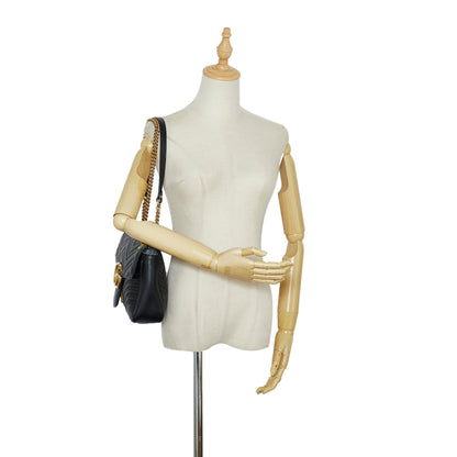 Gucci Medium GG Marmont Crossbody (SHG-A8Ntcs)
