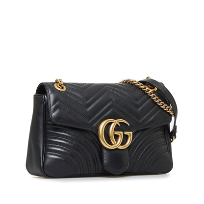 Gucci Medium GG Marmont Crossbody (SHG-A8Ntcs)
