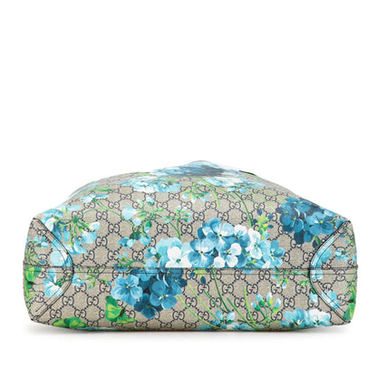 Gucci Medium GG Supreme Blooms Reversible Tote (SHG-AKgryd)
