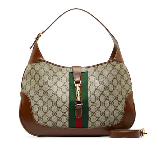 Gucci Medium GG Supreme Jackie 1961 (SHG-qAV8S4)