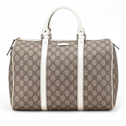 Gucci Medium GG Supreme Joy Boston Bag