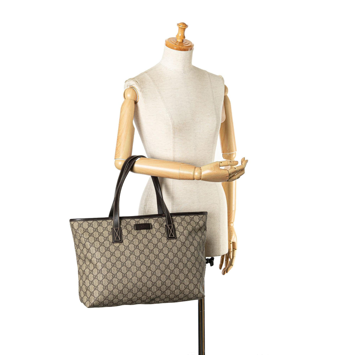 Gucci Medium GG Supreme Joy Tote (SHG-7Nt9al)