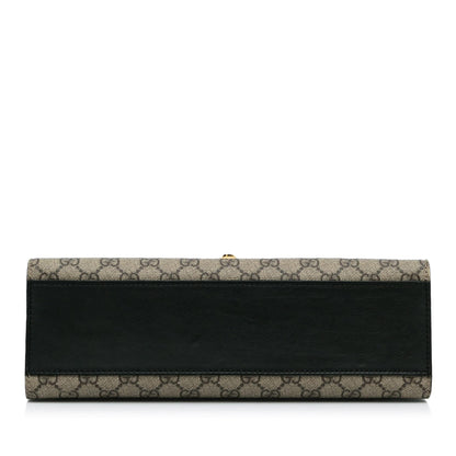 Gucci Medium GG Supreme Padlock Shoulder Bag (SHG-KEUkjB)