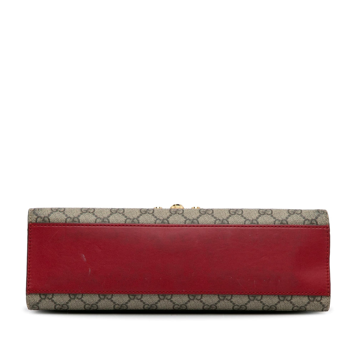 Gucci Medium GG Supreme Padlock Shoulder Bag (SHG-NsVRUv)