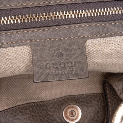 Gucci Medium Grained Calfskin Charlotte Hobo