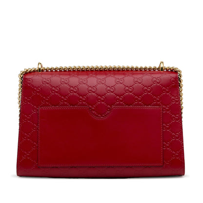 Gucci Medium Guccissima Padlock Shoulder Bag (SHG-rhl6JS)