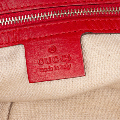 Gucci Medium Guccissima Valentine Top Handle Bag