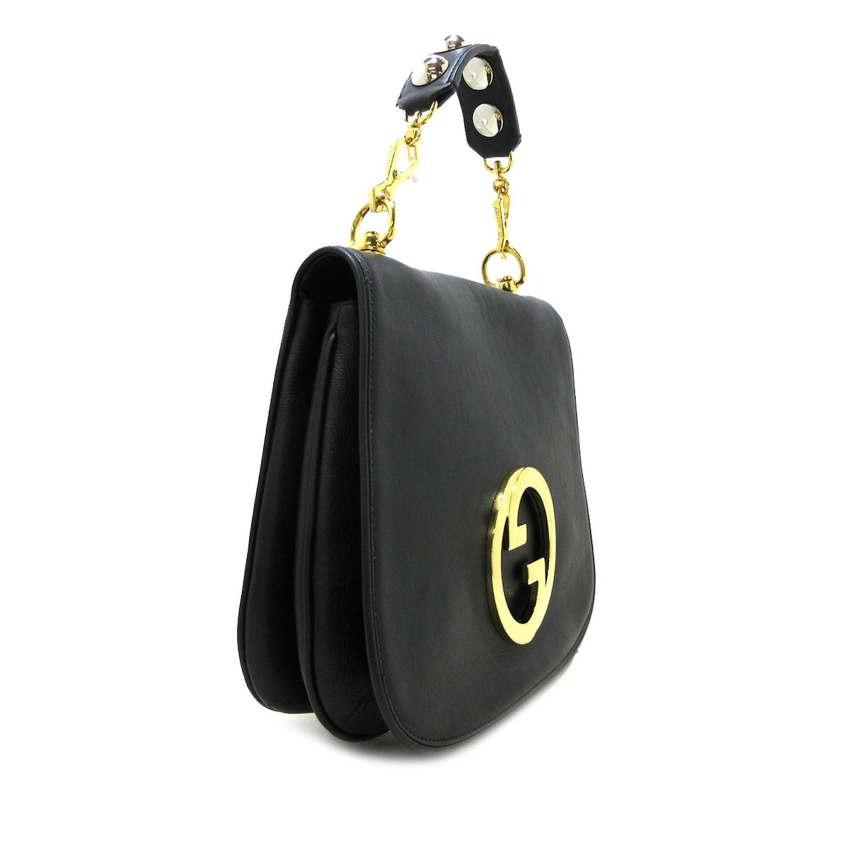 Gucci Medium Leather Blondie Satchel (SHG-kHNIeL)