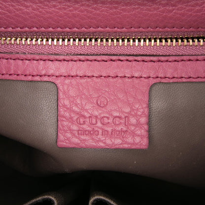 Gucci Medium Leather Miss Bamboo Crossbody