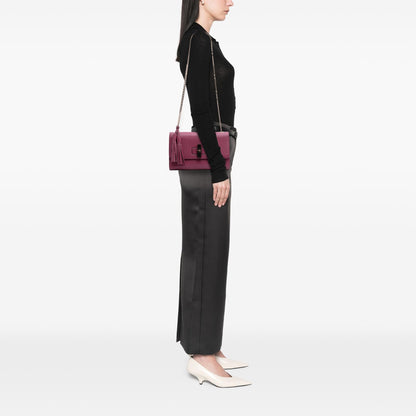Gucci Medium Leather Miss Bamboo Crossbody