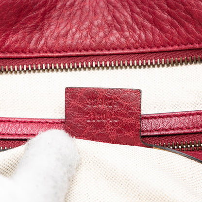 Gucci Medium Leather Miss GG Satchel