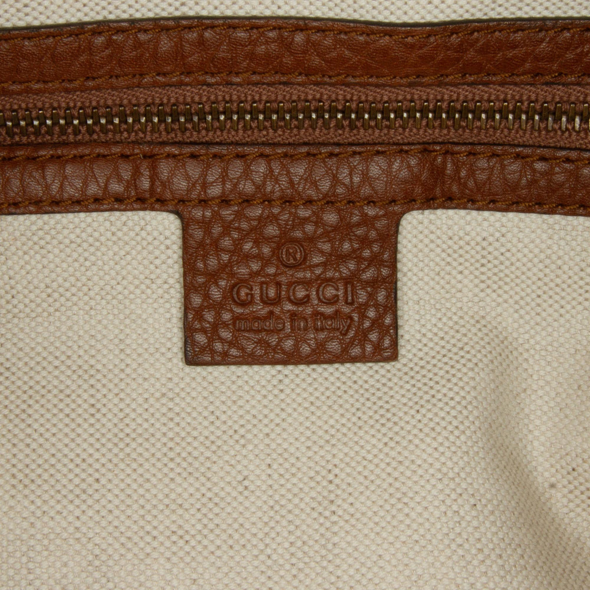 Gucci Medium Leather Ride Top Handle Bag (SHG-ZEr6xw)