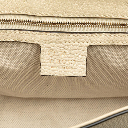 Gucci Medium Leather Soho Chain Flap Crossbody