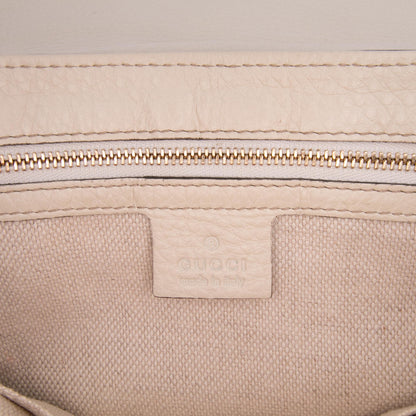 Gucci Medium Leather Soho Chain Flap Crossbody
