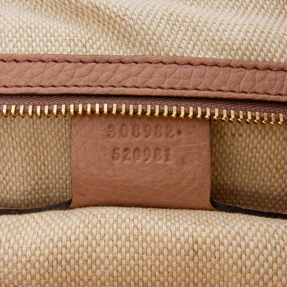 Gucci Medium Leather Soho Chain Tote