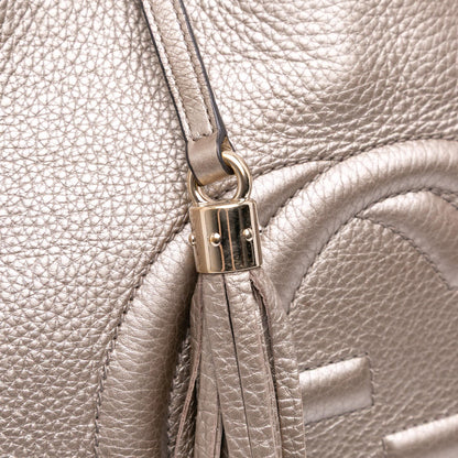 Gucci Medium Leather Soho Chain Tote