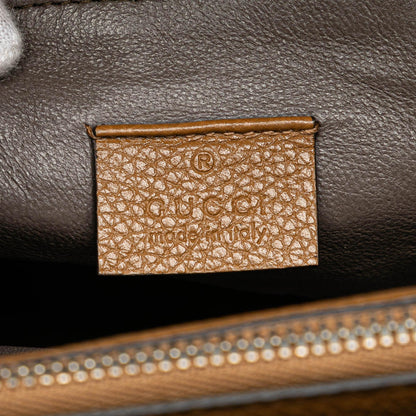 Gucci Medium Leather Zumi Top Handle Bag