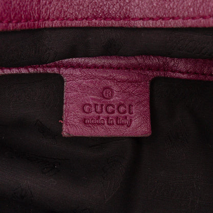 Gucci Medium Metallic Leather Galaxy Chain Shoulder Bag
