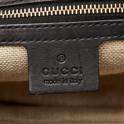Gucci Medium Studded New Bamboo Tassel Satchel (SHG-LOkrtI)
