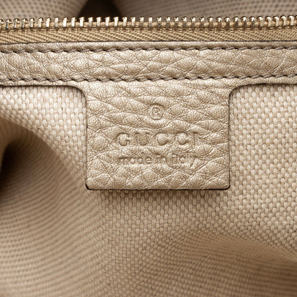 Gucci Metallic Leather Soho Medium Shoulder Bag (SHF-WsyCup)