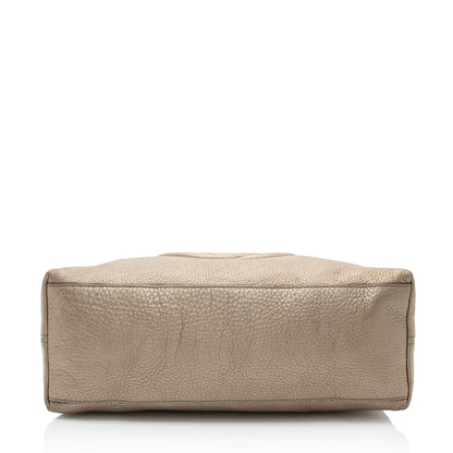 Gucci Metallic Leather Soho Medium Shoulder Bag