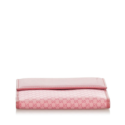 Gucci Micro GG Canvas Small Wallet (SHG-25665)